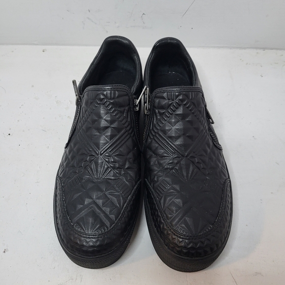 ASH Jig Bis All Black Embossed Slip On Trainer Size 40 - Picture 11 of 11